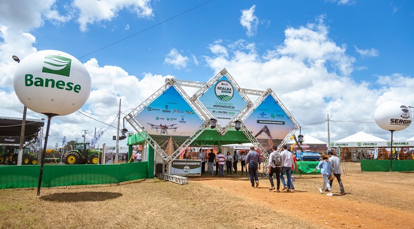 Entrada da feira de Agronegócio Sealba Show em Sergipe