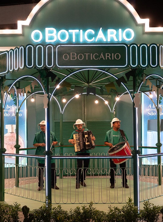 Boticário na festa de São João