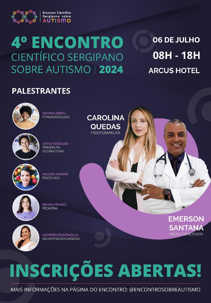 Banner - IV Encontro Científico Sergipano sobre Autismo