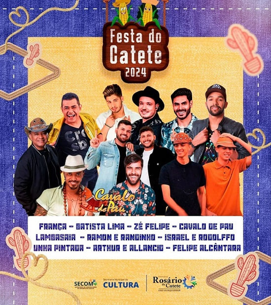 Banner - Festa do Catete 2024