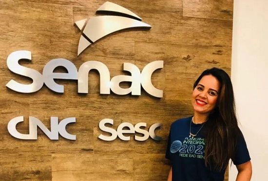 Shirlayne Lopes, coordenadora dos Cursos EAD do Senac-SE