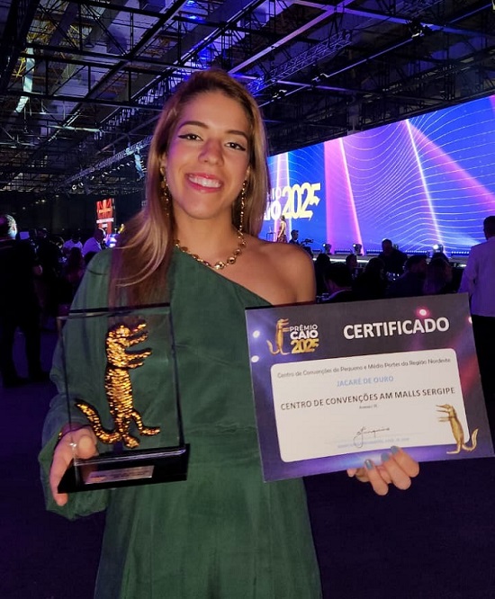 Diretora executiva do Centro de Convenções AM Malls Sergipe, Rafaella Mamede