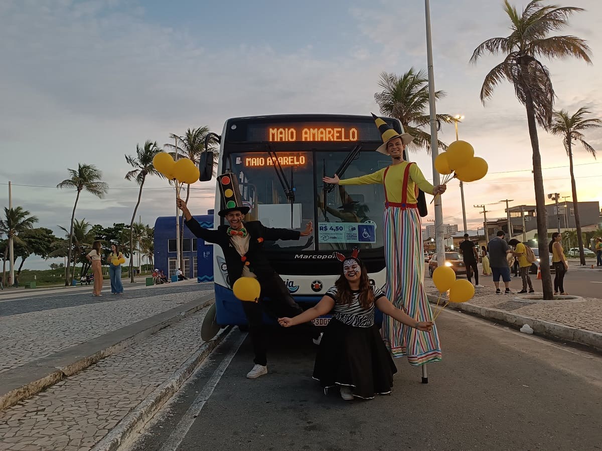 Lançamento da campanha Maio Amarelo 