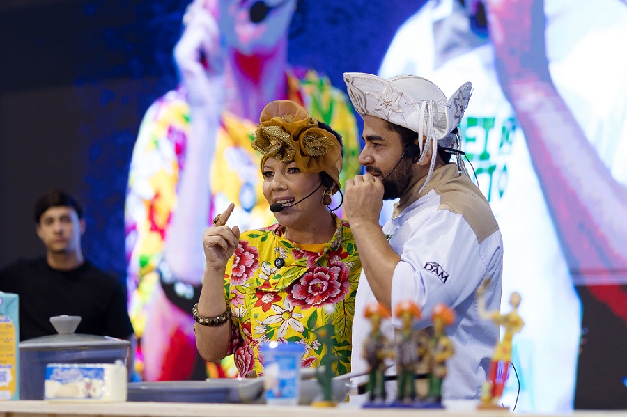 Os chefs Dally Fonseca e Timóteo Domingos