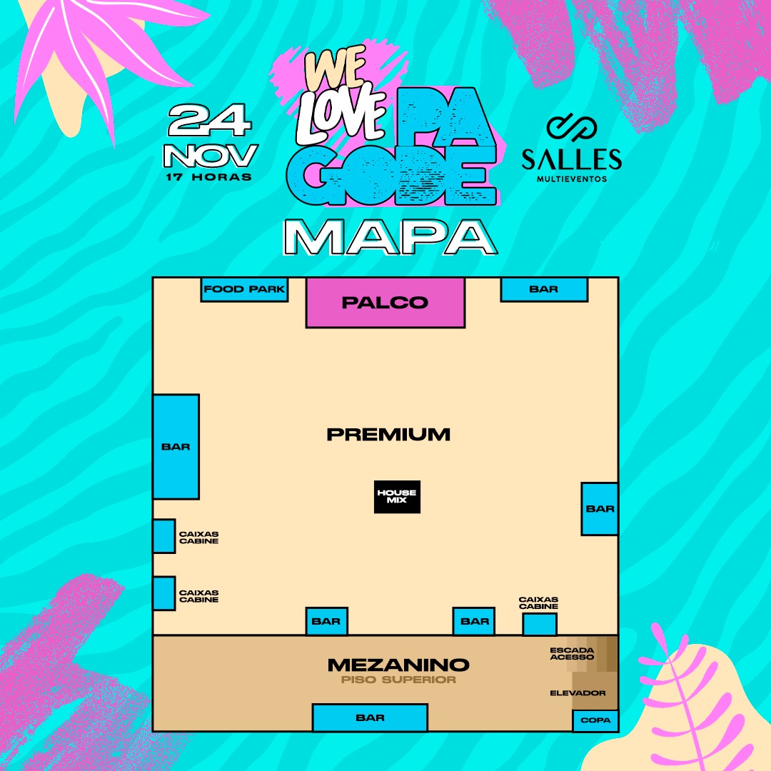 Mapa do show