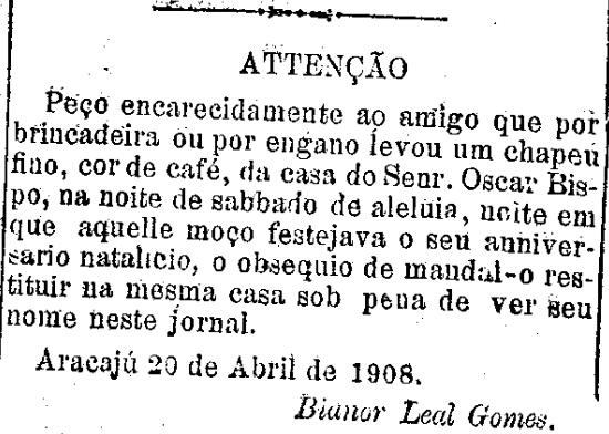 Recorte de jornal