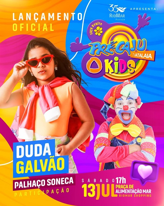 Banner - Lançamento Pré-Caju kids