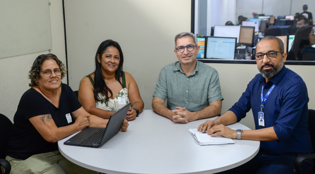 Participantes da reunião