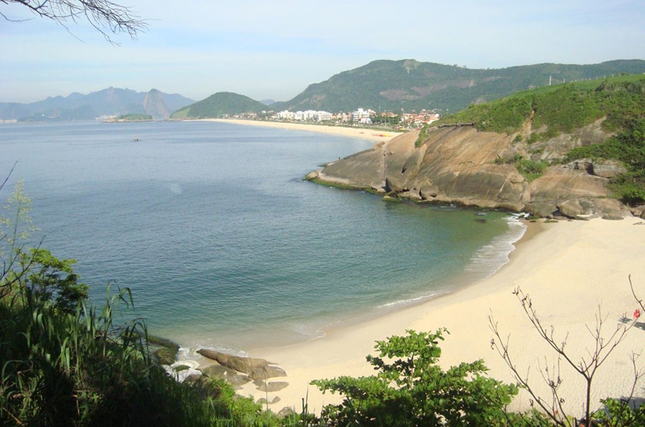 Praia do Sossego, em Niterói // Foto: Divulgação