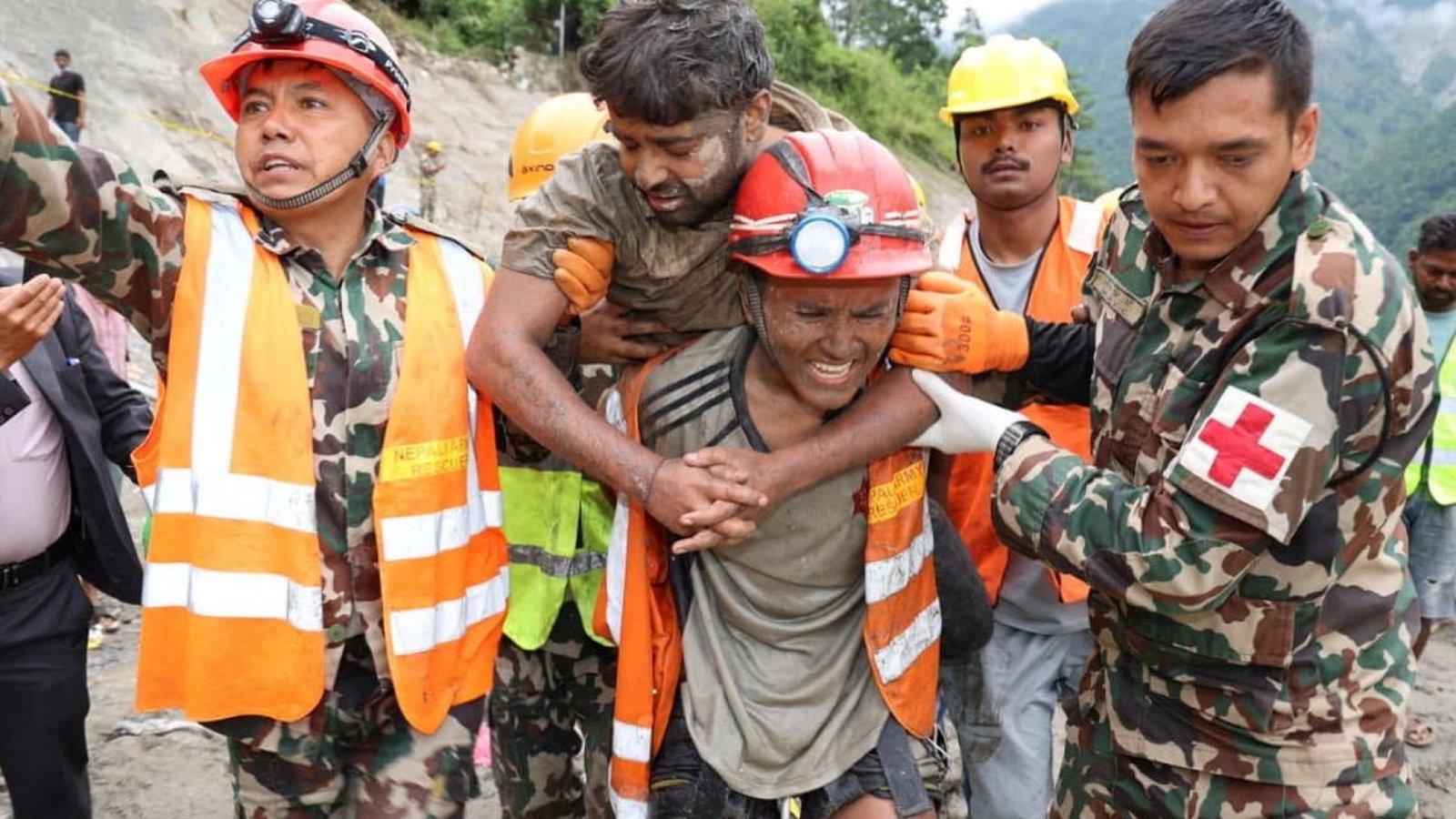 © Nepal Army/ Reuters/ Proibido reprodução