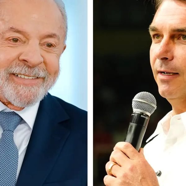 © Lula Oficial e Charles Vieira/Campanha Flávio Bolsonaro