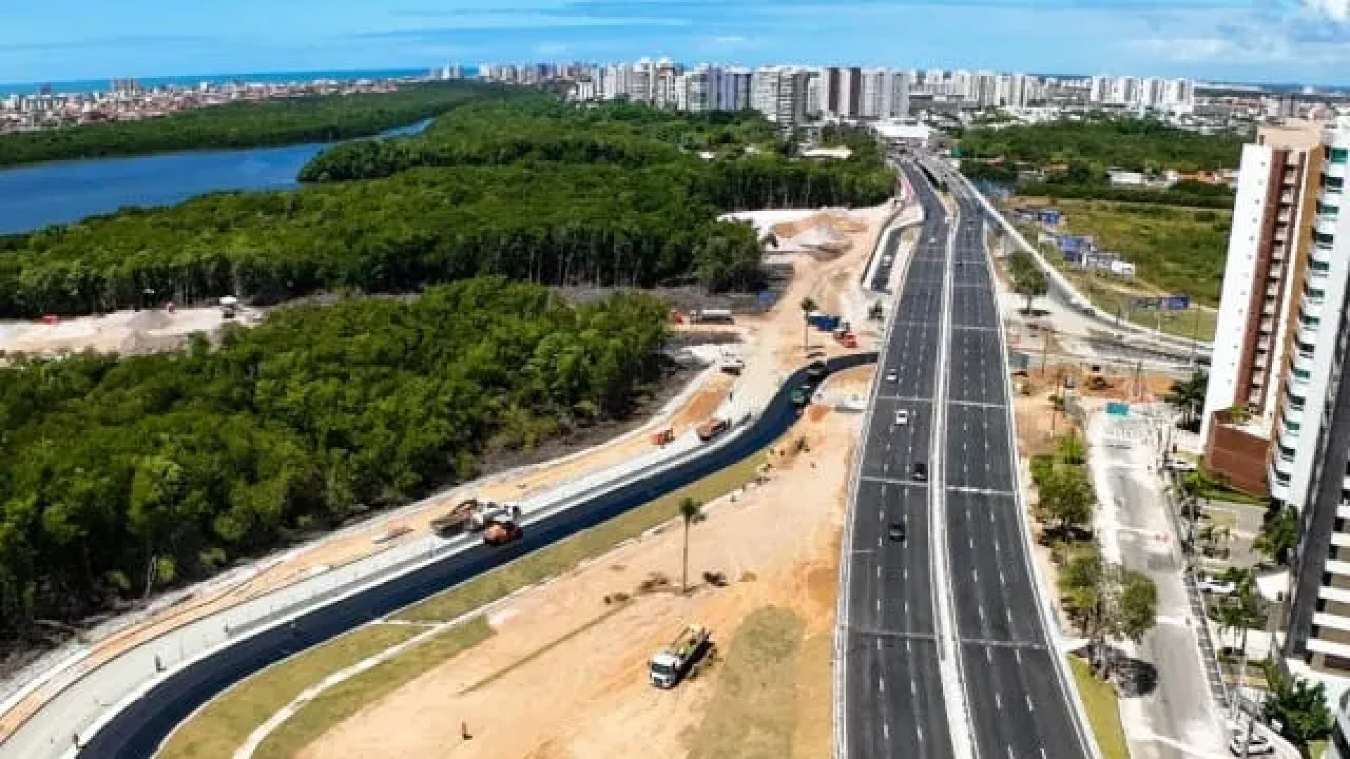 Nova alça do Complexo Viário Maria do Carmo-ASN