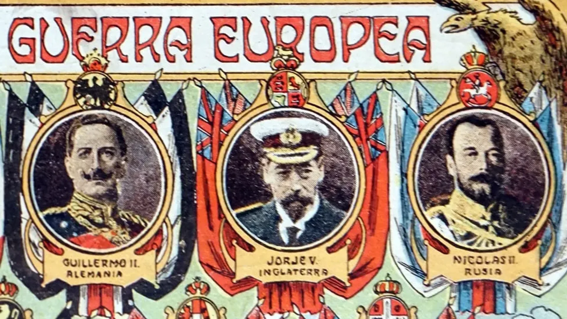 Três primos-irmãos desencadearam a 1 Guerra Mundial