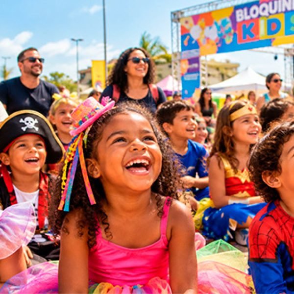 Bloquinho Kids promove tarde de lazer e inclusão no Riomar Aracaju